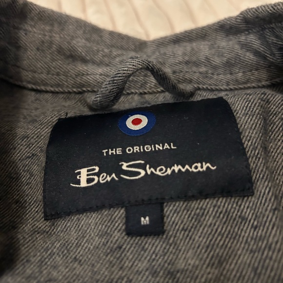 Ben Sherman 100% Charcoal Button Down - Picture 4 of 8